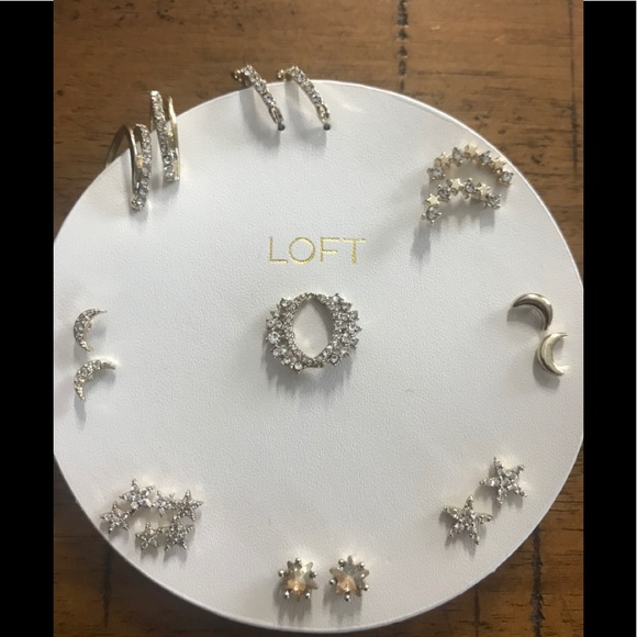 LOFT Jewelry - New loft moon and stars earrings